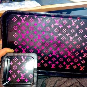 Rolling tray and ashtray